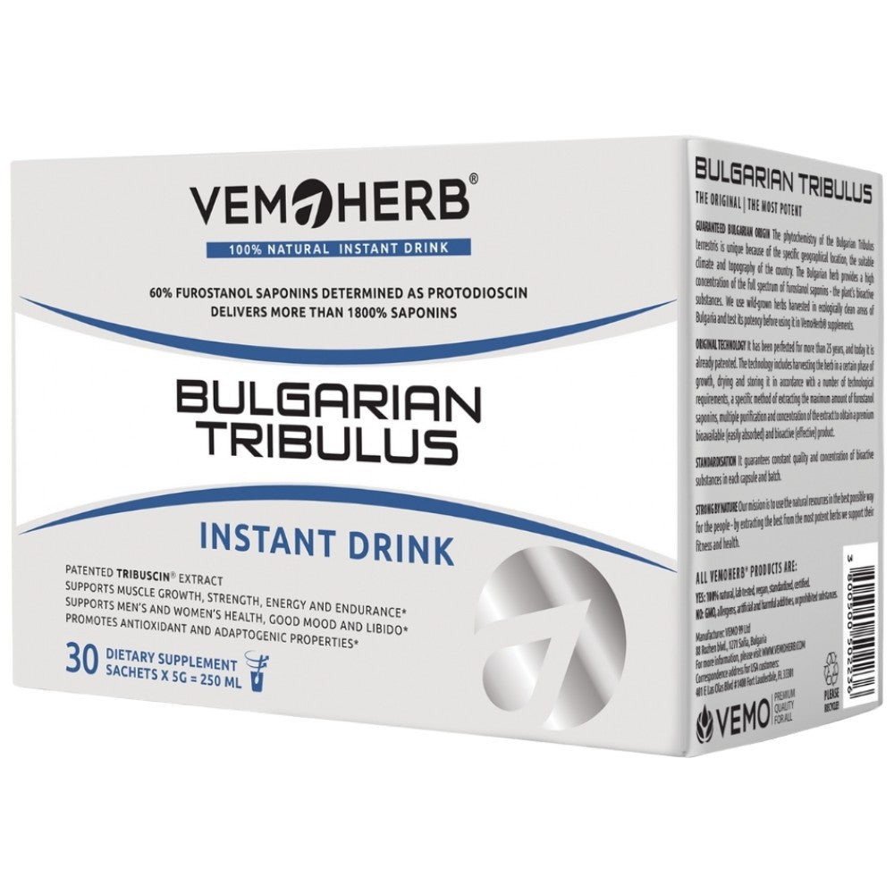 Bulgarian Tribulus Drink / Sachets - 30 Сашета - Feel You