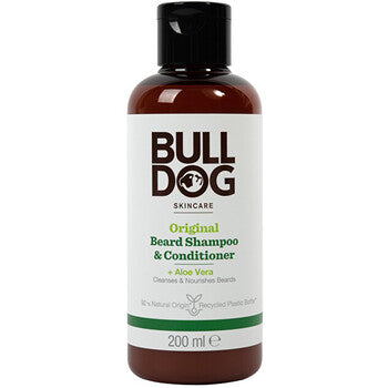 Bulldog - Original Beard Shampoo & Conditioner - Beard Shampoo and Conditioner 2in1 for Normal Skin - 200ml - Feel You