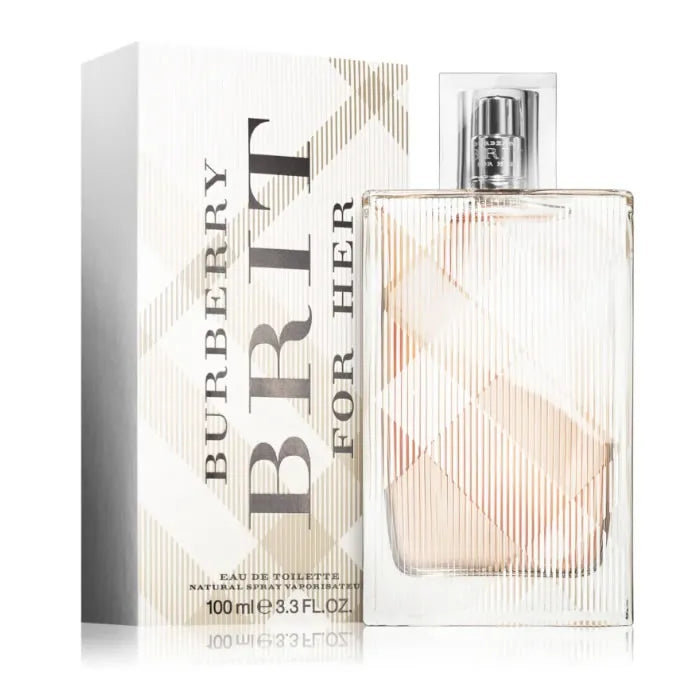 Burberry Brit For Her Eau De Toilette Spray 100ml - Feel You