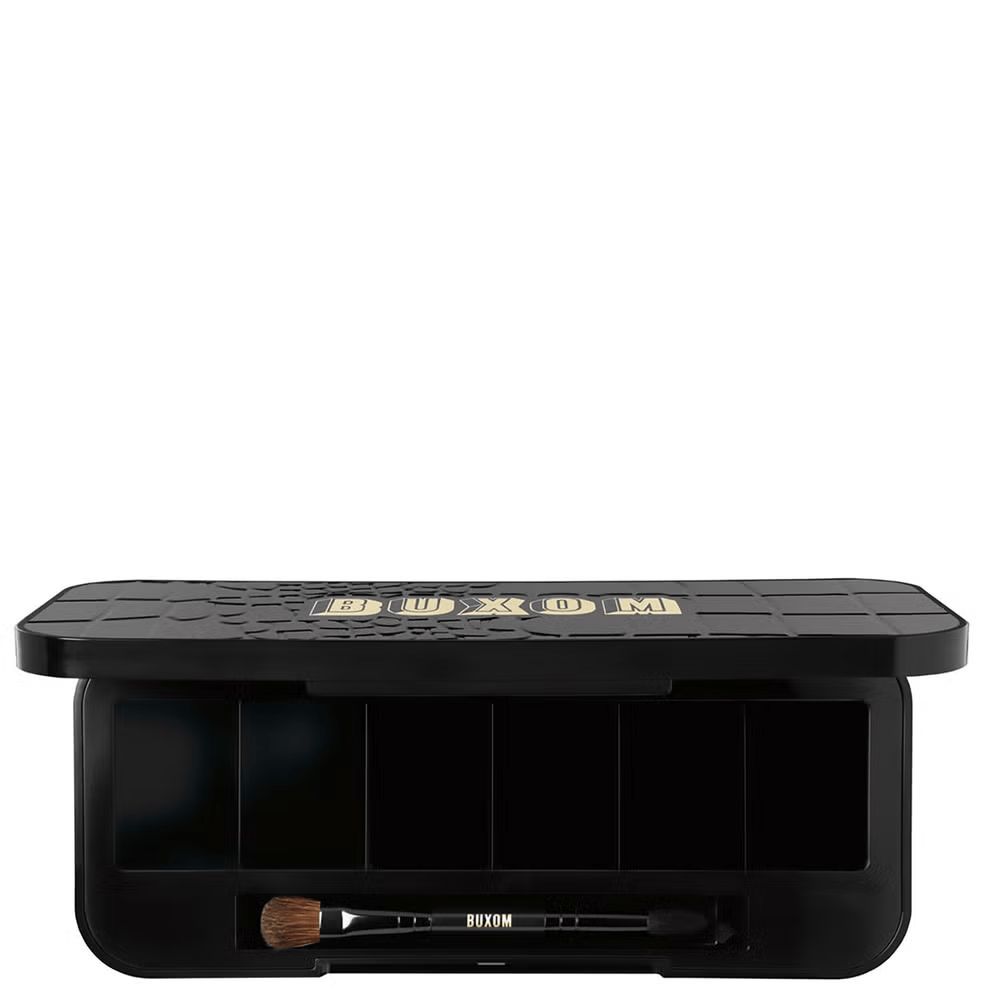 Buxom, Buxom, Empty Eyeshadow Case, Black, With 6 Slots - Feel You