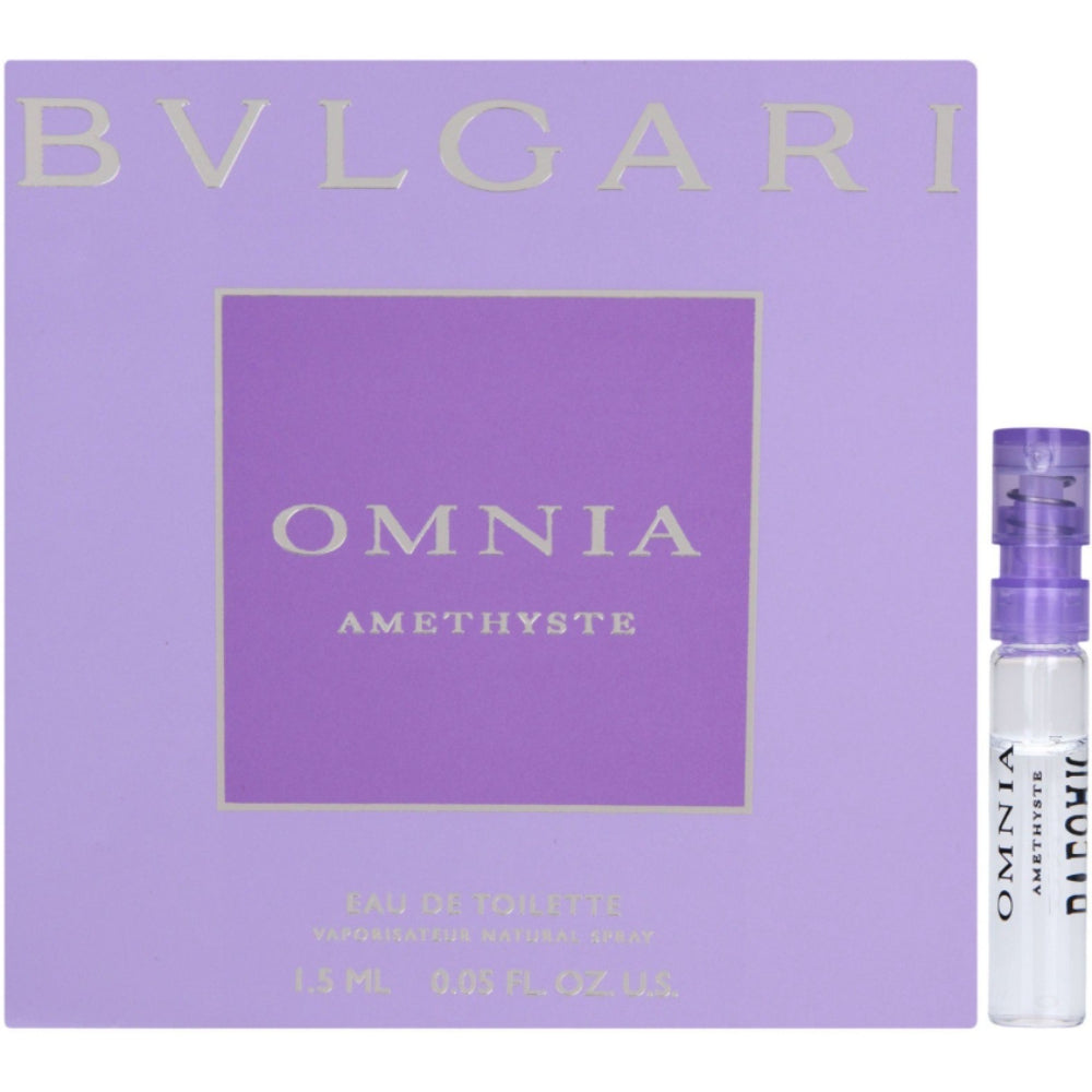 Bvlgari, Omnia Amethyste, Eau De Toilette, For Women, 1.5 ml *Vial - Feel You