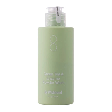 By Wishtrend - Green Tea & Enzyme Powder Wash - Enzymatic Face Wash - 110g - Feel You