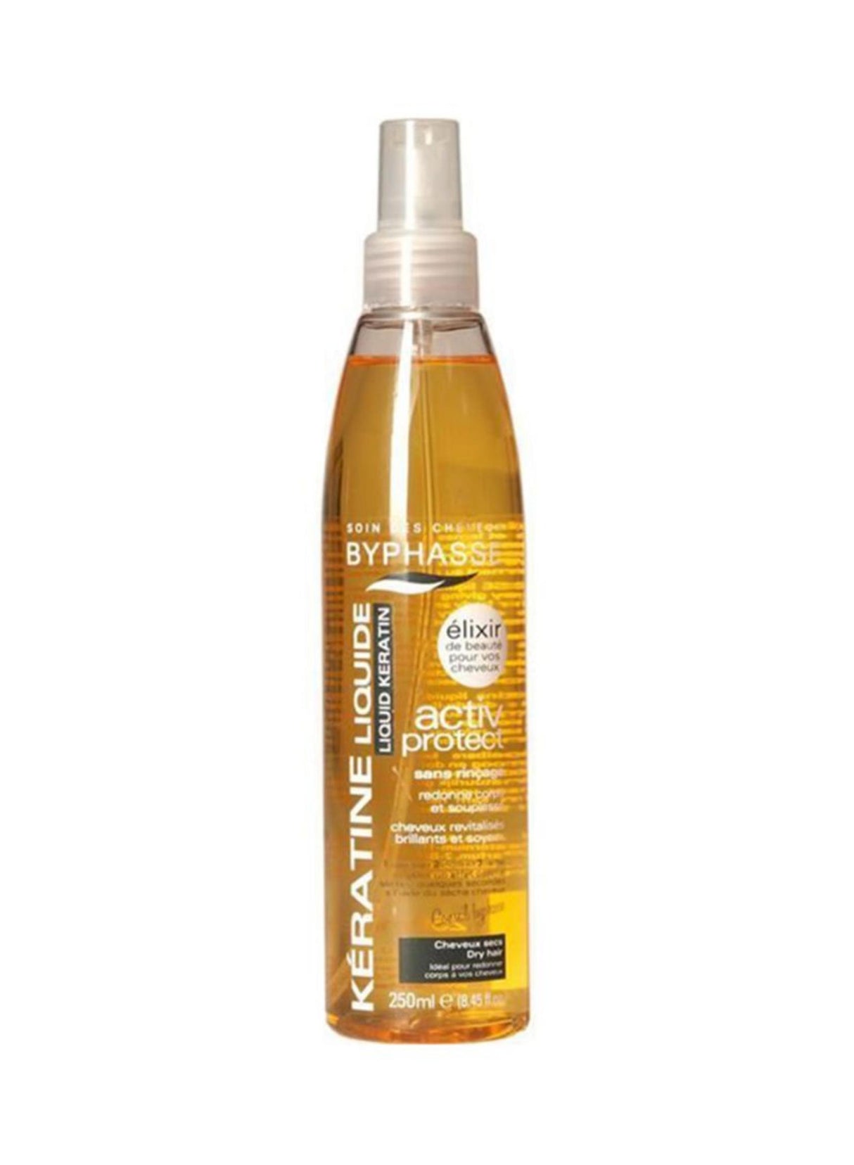 Byphasse, Keratine Liquide, Keratin, Hair Spray Treatment, Hydrating, 250 ml - Feel You