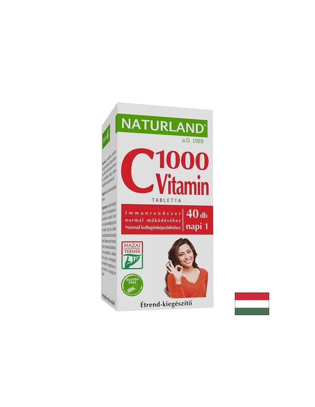 Витамин C – Имунитет и антиоксидантна защита, 1000 mg, 40 таблетки - Feel You
