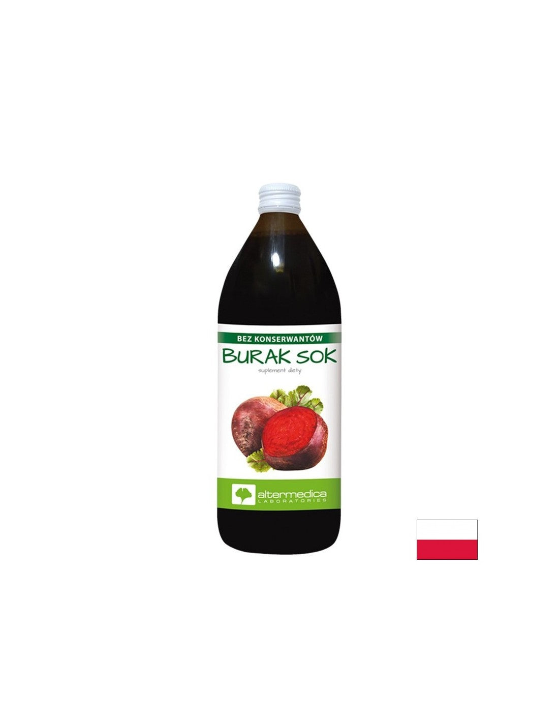 Сок от червено цвекло + Витамин C 120 mg – За образуване на червени кръвни клетки, 1000 ml, 20 дози - Feel You