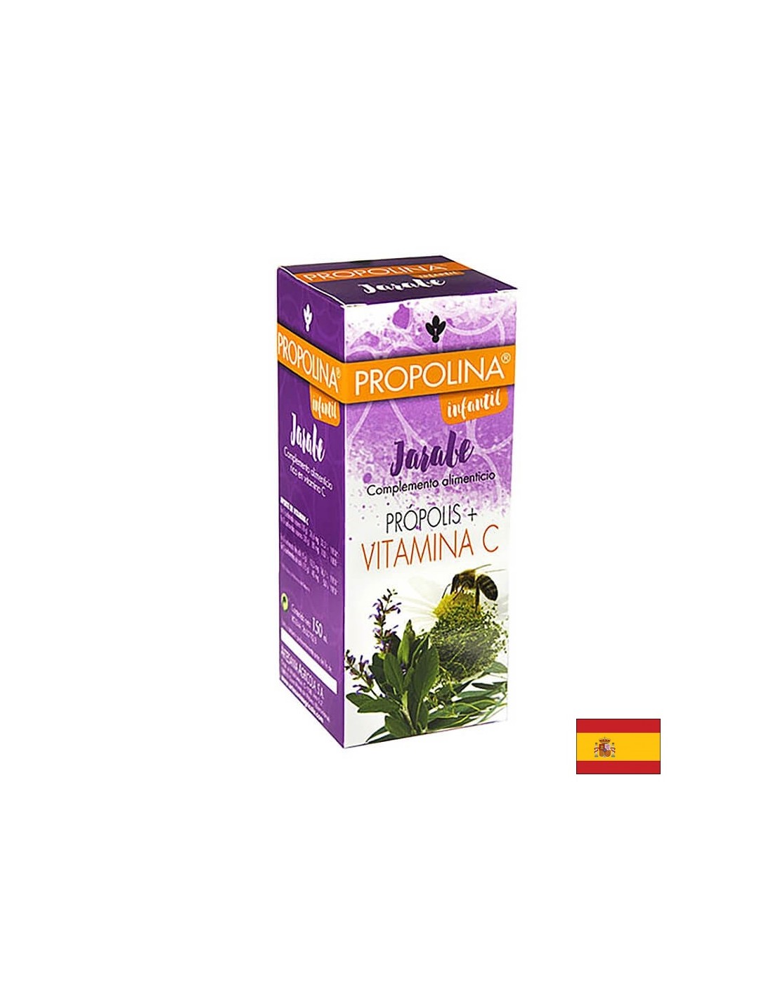 Прополис + витамин C, сироп за деца – За гърло и силен имунитет, Propolina, 150 ml - Feel You