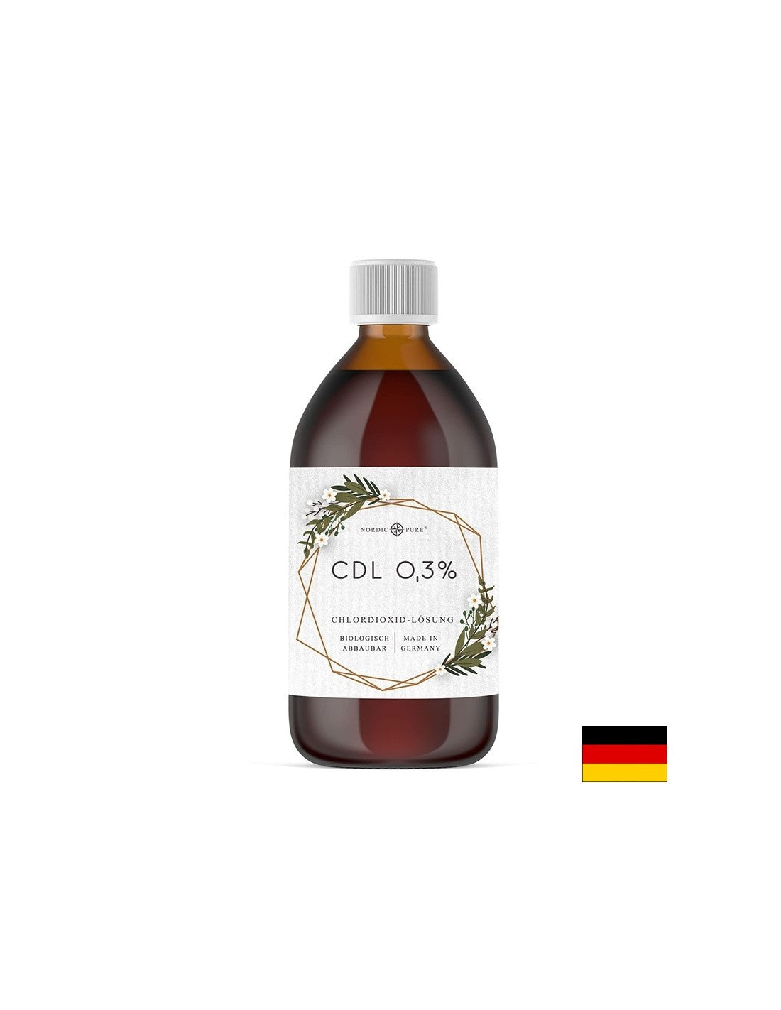 Дезинфектант - Хлорен диоксид във воден разтвор CDL 0,3%, 500 ml - Feel You