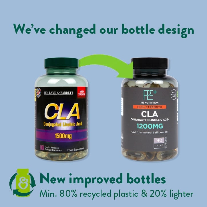 Мега сила Тоналин CLA (шафранково масло) 1500мг 90 капсули HOLLAND & BARRETT - Feel You