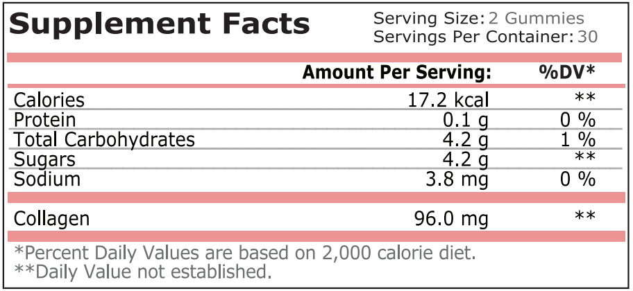 COLLAGEN GUMMIES - ORANGE - 60 GUMMIES - Feel You
