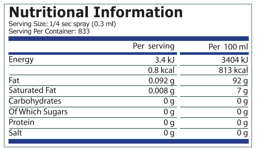 COOKING SPRAY - BUTTER FLAVOR - 250 ml - Feel You