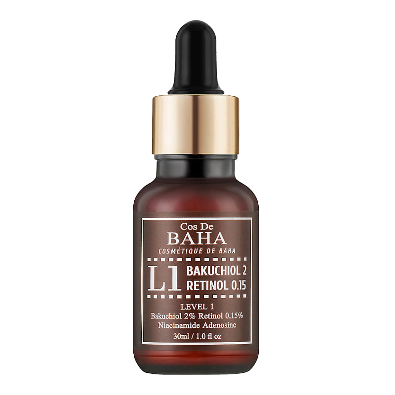 COS DE BAHA Bakuchiol 2 & Retinol 0.15 (L1) 30 мл - Feel You