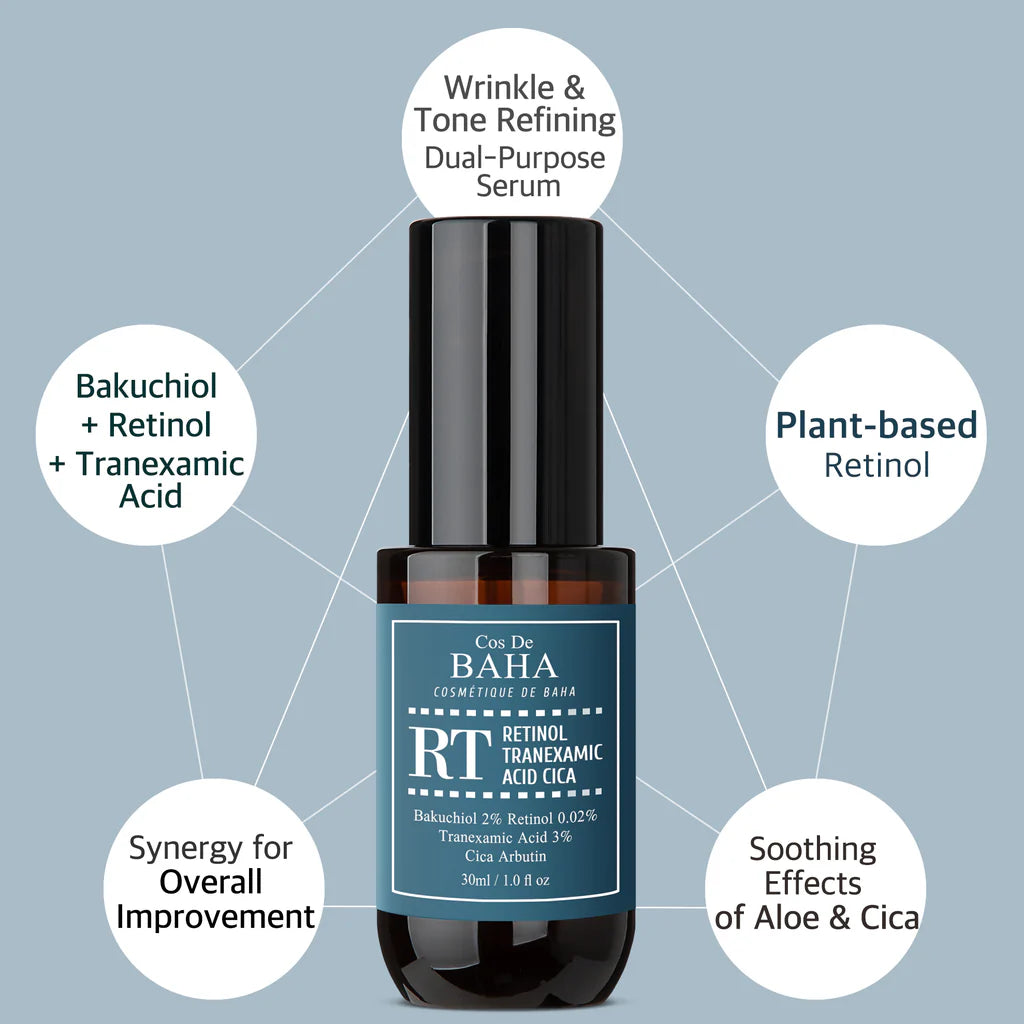 COS DE BAHA Retinol Tranexamic Serum (RT) 30 ml - Feel You