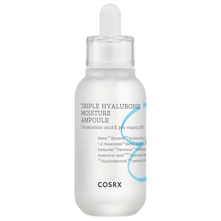 COSRX - Hydrium Triple Hyaluronic Ampoule - Hydrating Facial Ampoule with Hyaluronic Acid - 40ml - Feel You