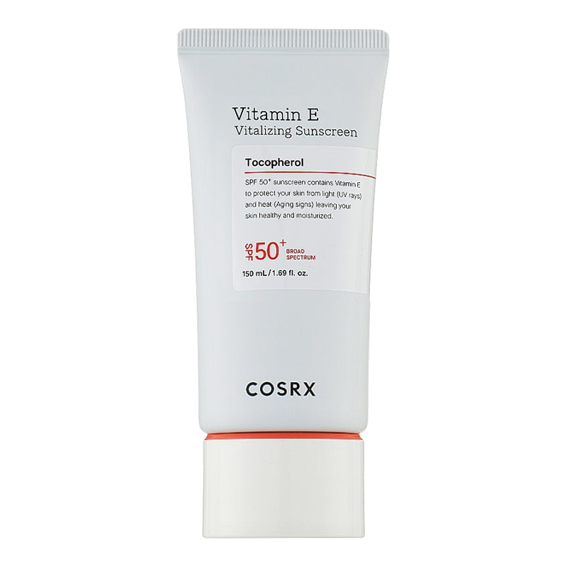 COSRX Vitamin E Vitalizing Sunscreen SPF 50+, 150 ml - Feel You