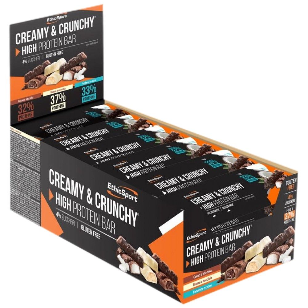 CREAMY & CRUNCHY High Protein Bar - 24 x 30 грама - Feel You