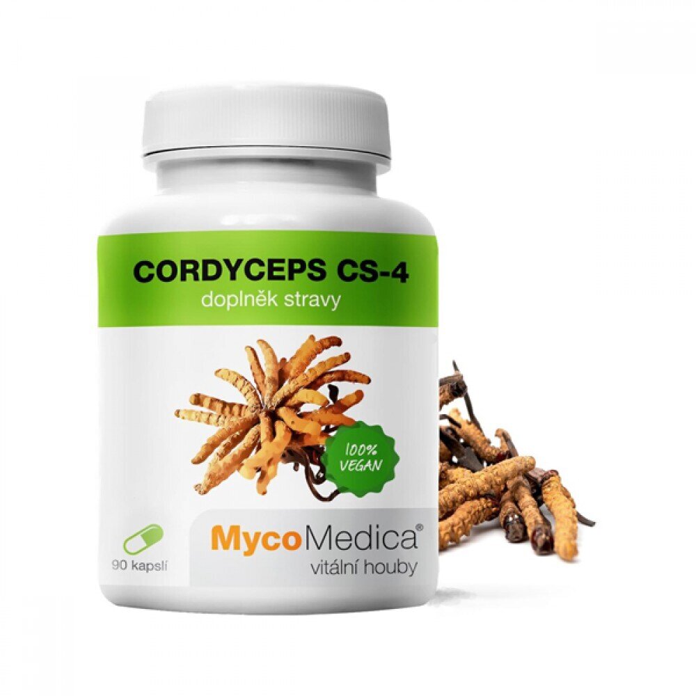 КордицепсCS-4 /90 капсули х500 мг/- екстракт от мицел 30% полизахариди MycoMedica - Feel You