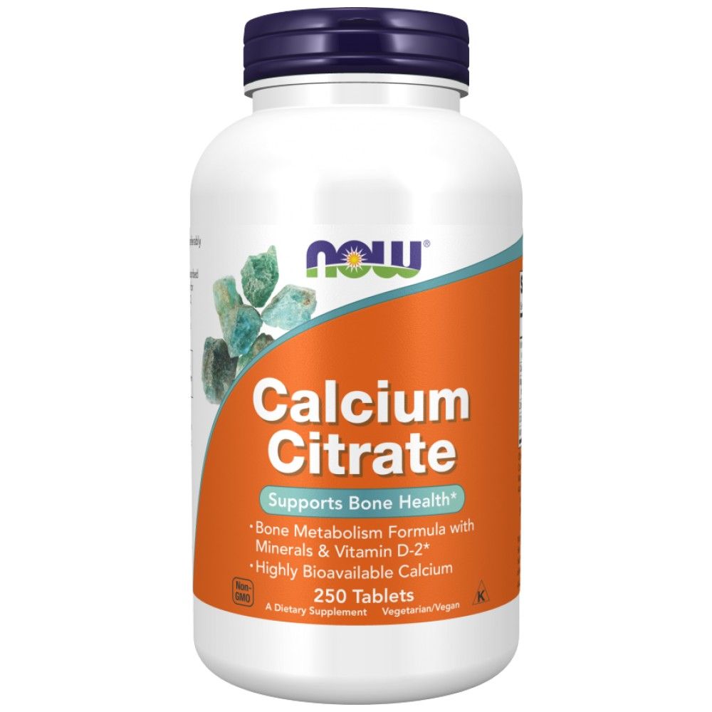 Calcium Citrate with Minerals & Vitamin D-2 300 mg - 100 Таблетки - Feel You