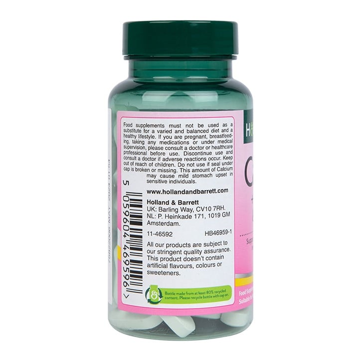 Калций магнезий и витамин Д (Calcium, Magnesium & Vitamin D) 60 таблетки, H&B - Feel You