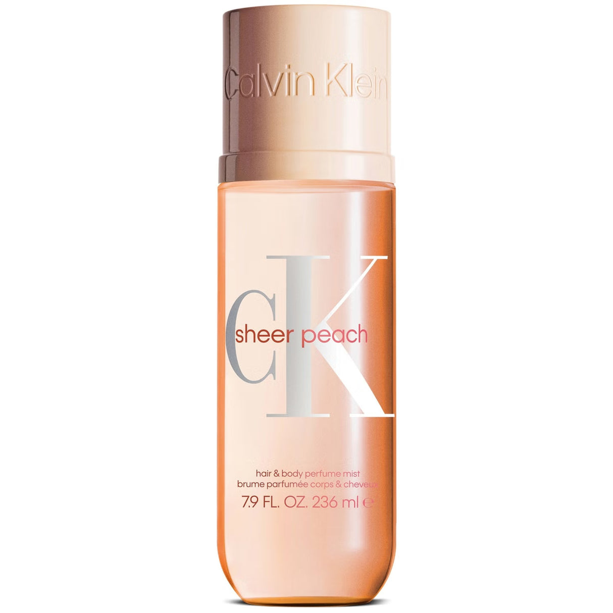Calvin Klein - Sheer Peach Parfémová mlha na tělo a vlasy - 236ml - Feel You