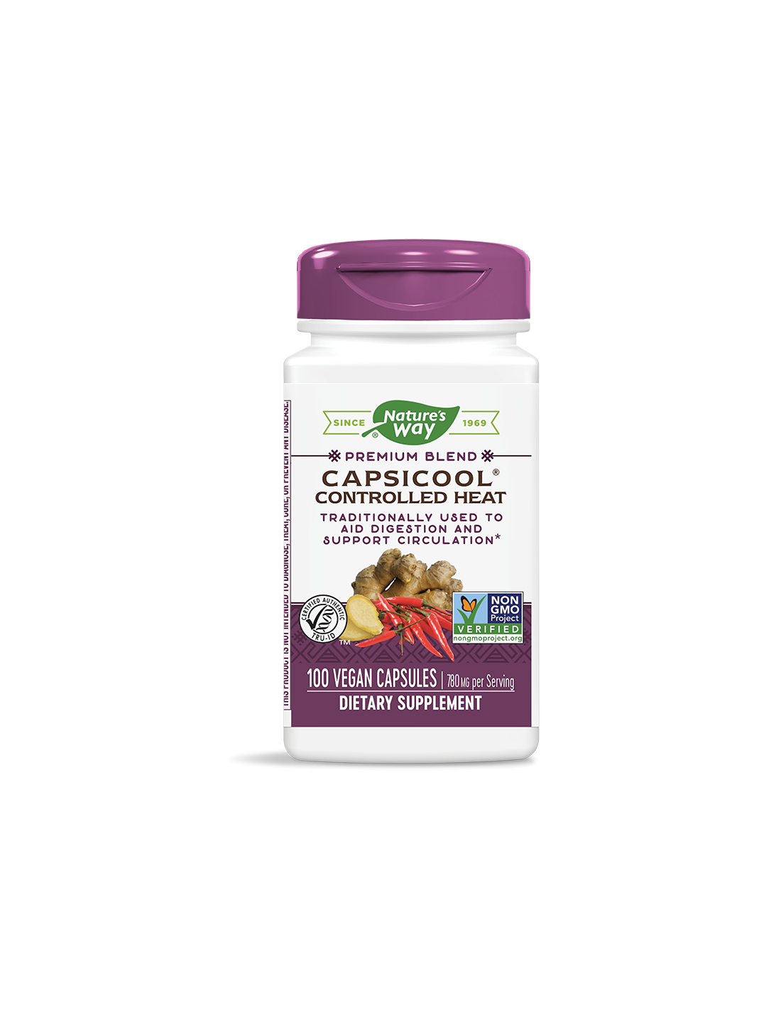 Capsicool® - Капсикуул, 100 капсули Nature’s Way - Feel You