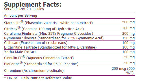 Carb Blocker with Starchlite ® 90 Caps. - Feel You