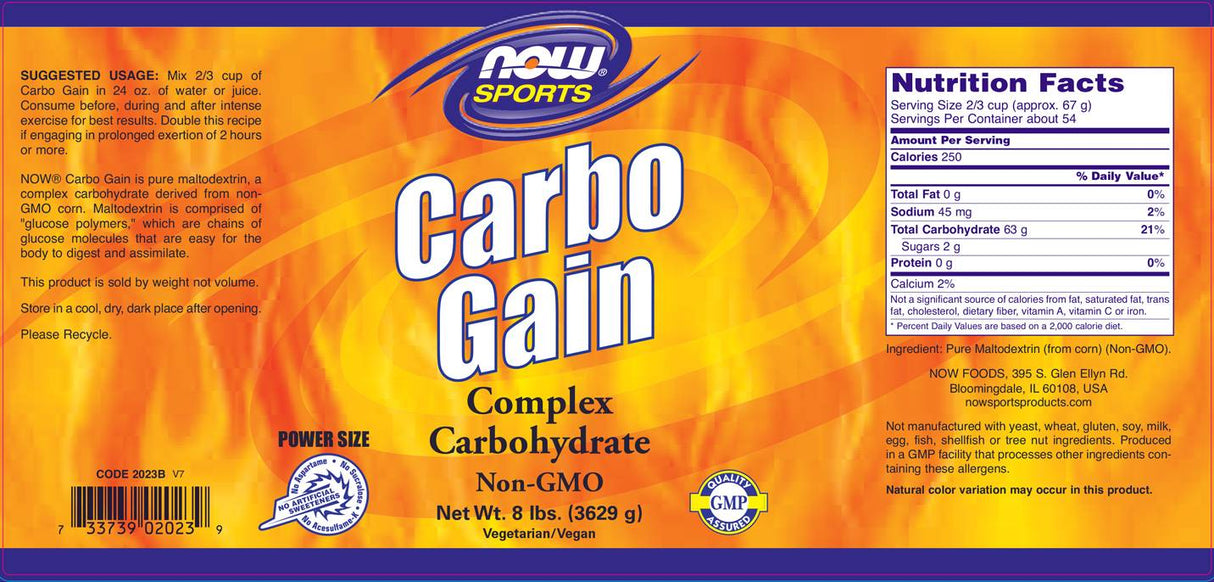 Carbo Gain - 3629 грама - Feel You