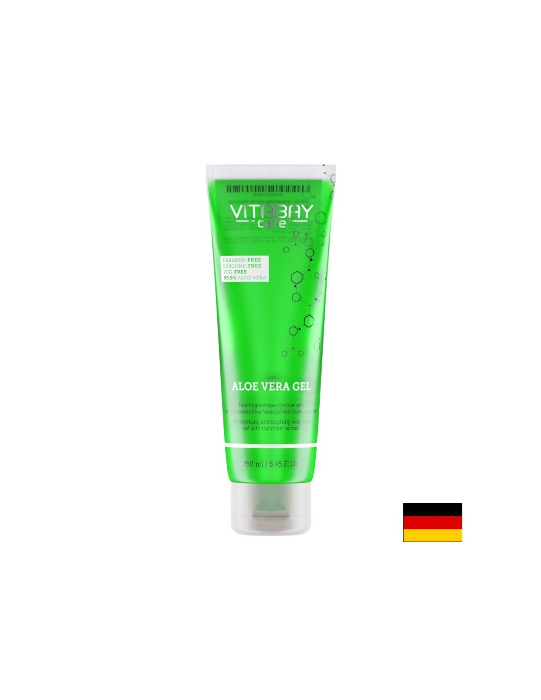 Care Aloe Vera Gel - Алое вера гел 99,9% с екстракт от краставица, 250 ml Vitabay - Feel You