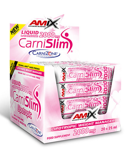 CarniSlim ® Lipotropic 25ml. / 20 Amp. - 0.500 kg - Feel You