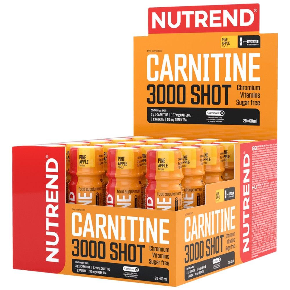 Carnitine 3000 Shot - 20 x 60 мл - Feel You