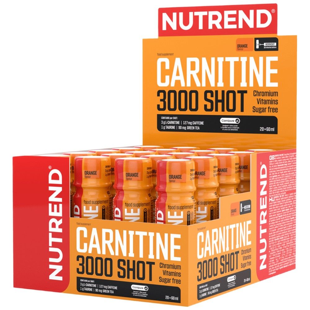 Carnitine 3000 Shot - 20 x 60 мл - Feel You