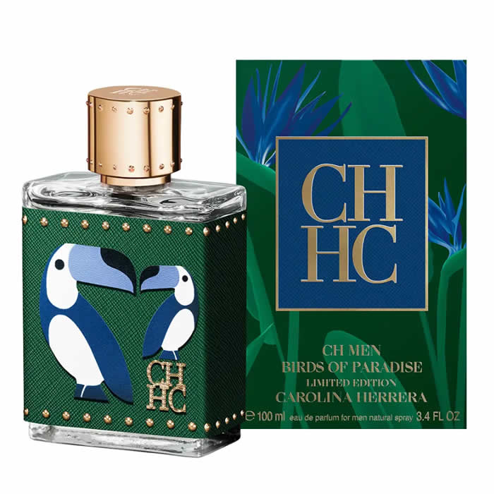 Carolina Herrera CH Men Birds Of Paradise Eau De Parfum Spray 100ml Limited Edition - Feel You
