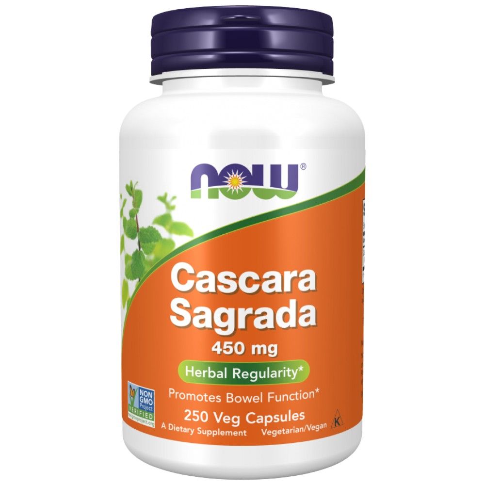 Cascara Sagrada 450 mg - 250 капсули - Feel You