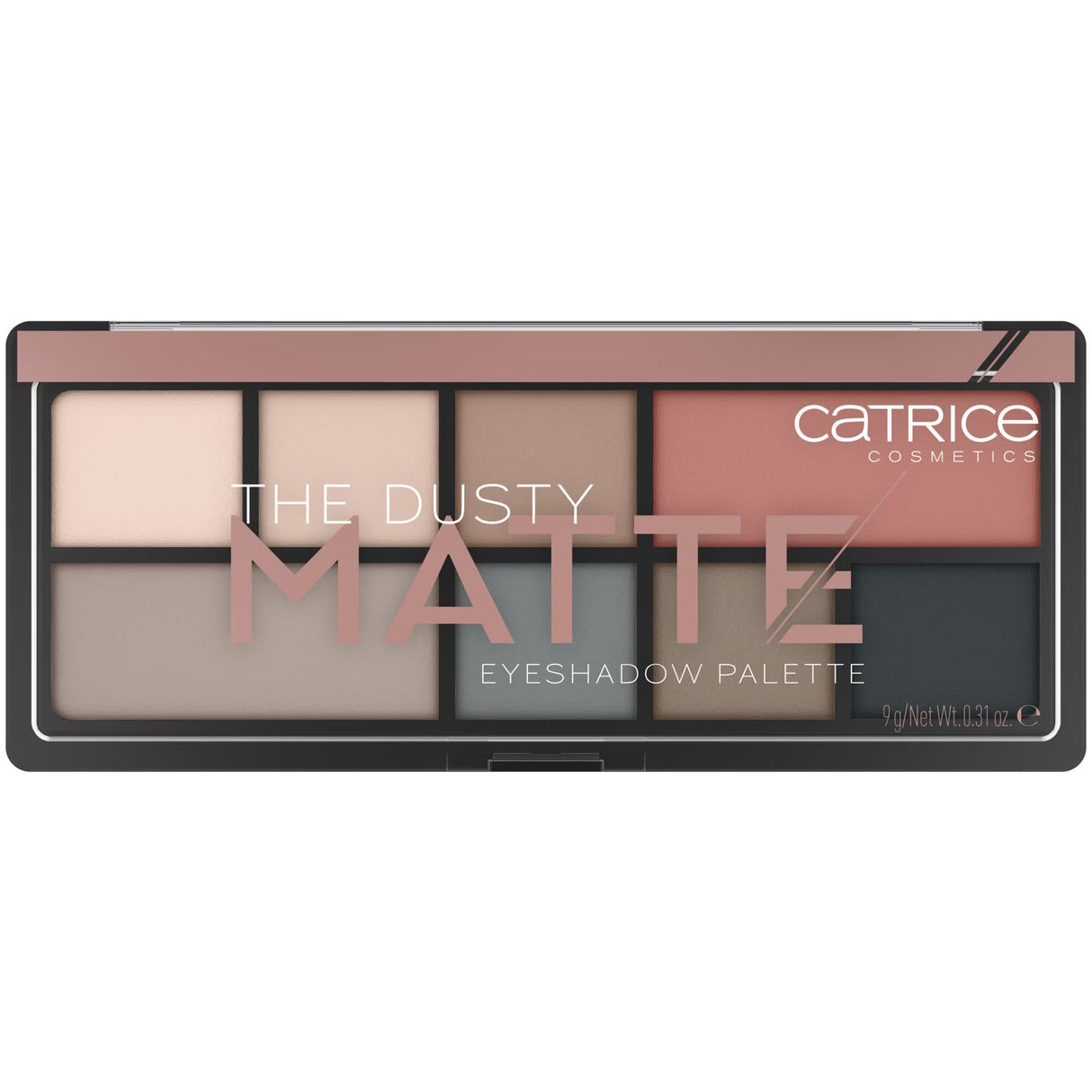 Catrice, The Dusty Matte, Eyeshadow Palette, 8 Shades, 9 g - Feel You