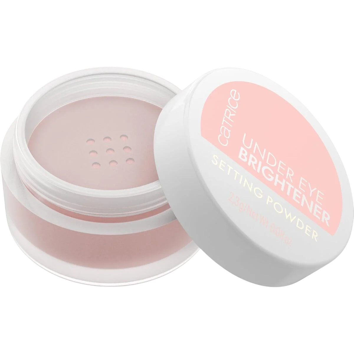 Catrice, Under Eye Brightener, Matte, Loose Setting Powder, 010, Light Rose, 2.3 g - Feel You