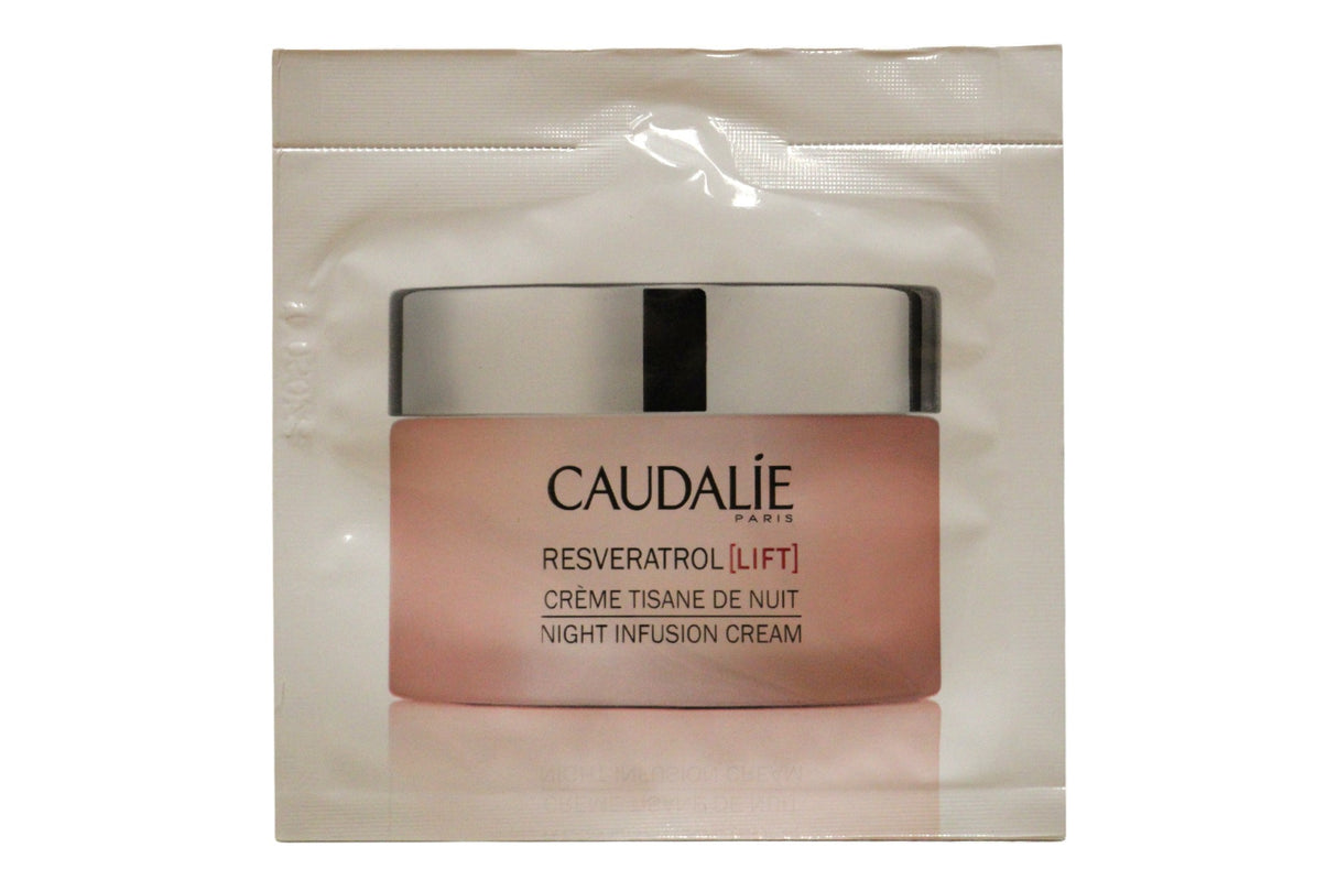Caudalie, Resveratrol, Hyaluronic Acid, Lifting, Night, Cream, For Face, 2 ml *Sample - Feel You