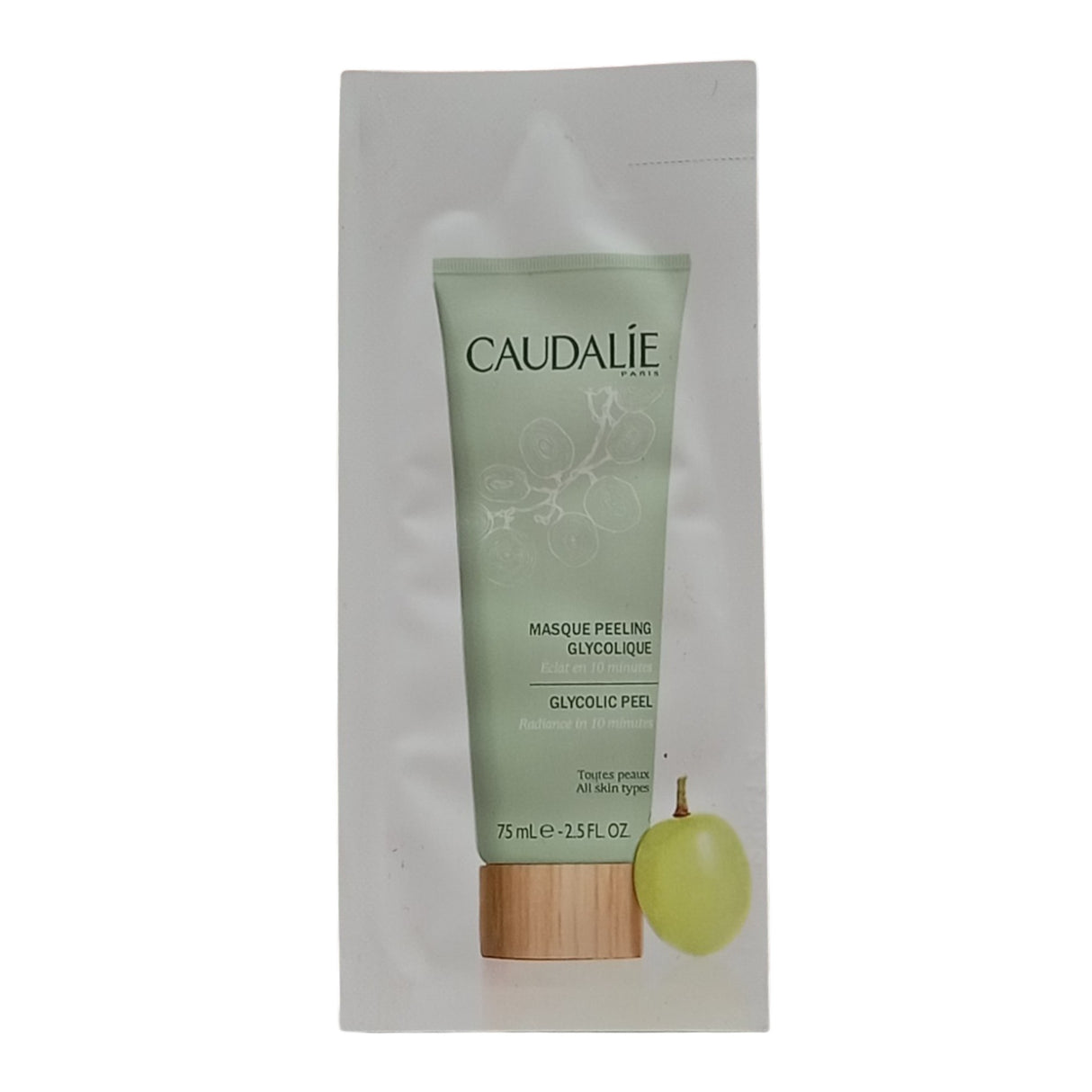 Caudalie, Vinoperfect, Glycolic Acid, Brightening, Weekly, Cream Mask, For Face, 3 ml *Sample - Feel You