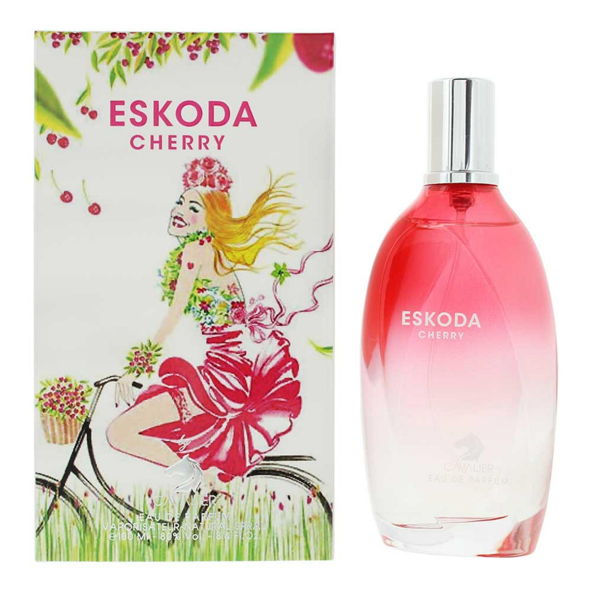 Cavalier, Eskoda Cherry, Eau De Parfum, For Women, 100 ml - Feel You