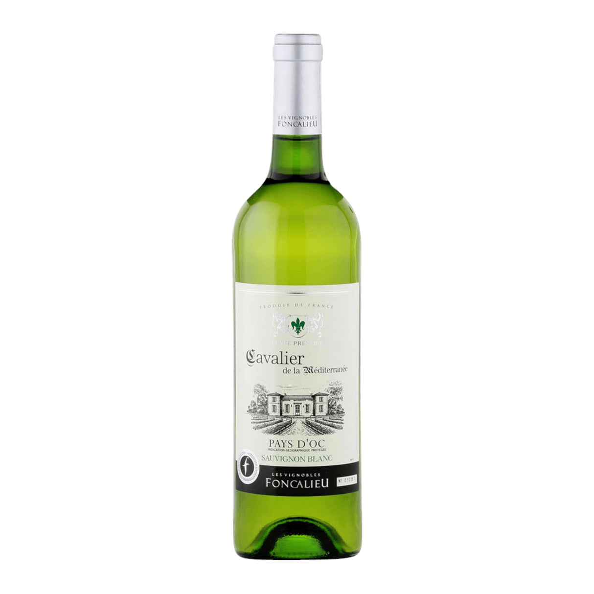 Cavalier de la Mediterranee, Pays d`Oc, Cabernet Sauvignon, White, Wine, 12%, 750 ml - Feel You