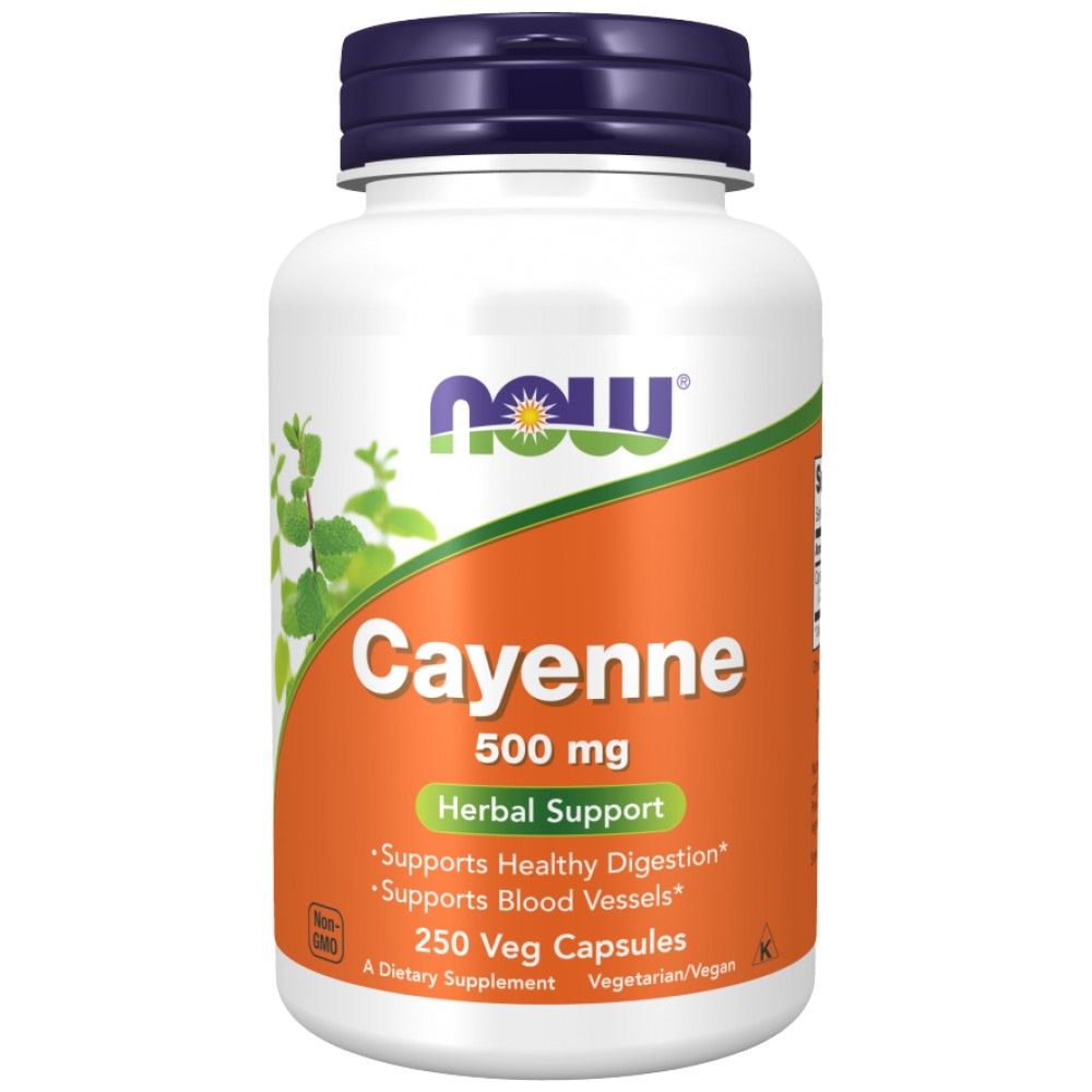 Cayenne 500 mg - 100 капсули - Feel You