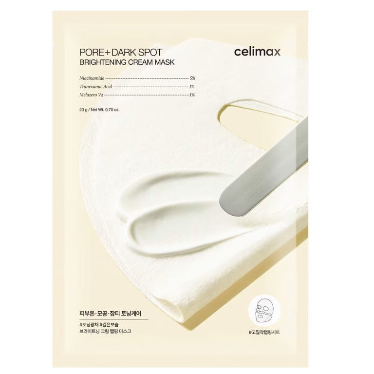 Celimax - Pore+Dark Spot Brightening Cream Mask - 1pc - Feel You