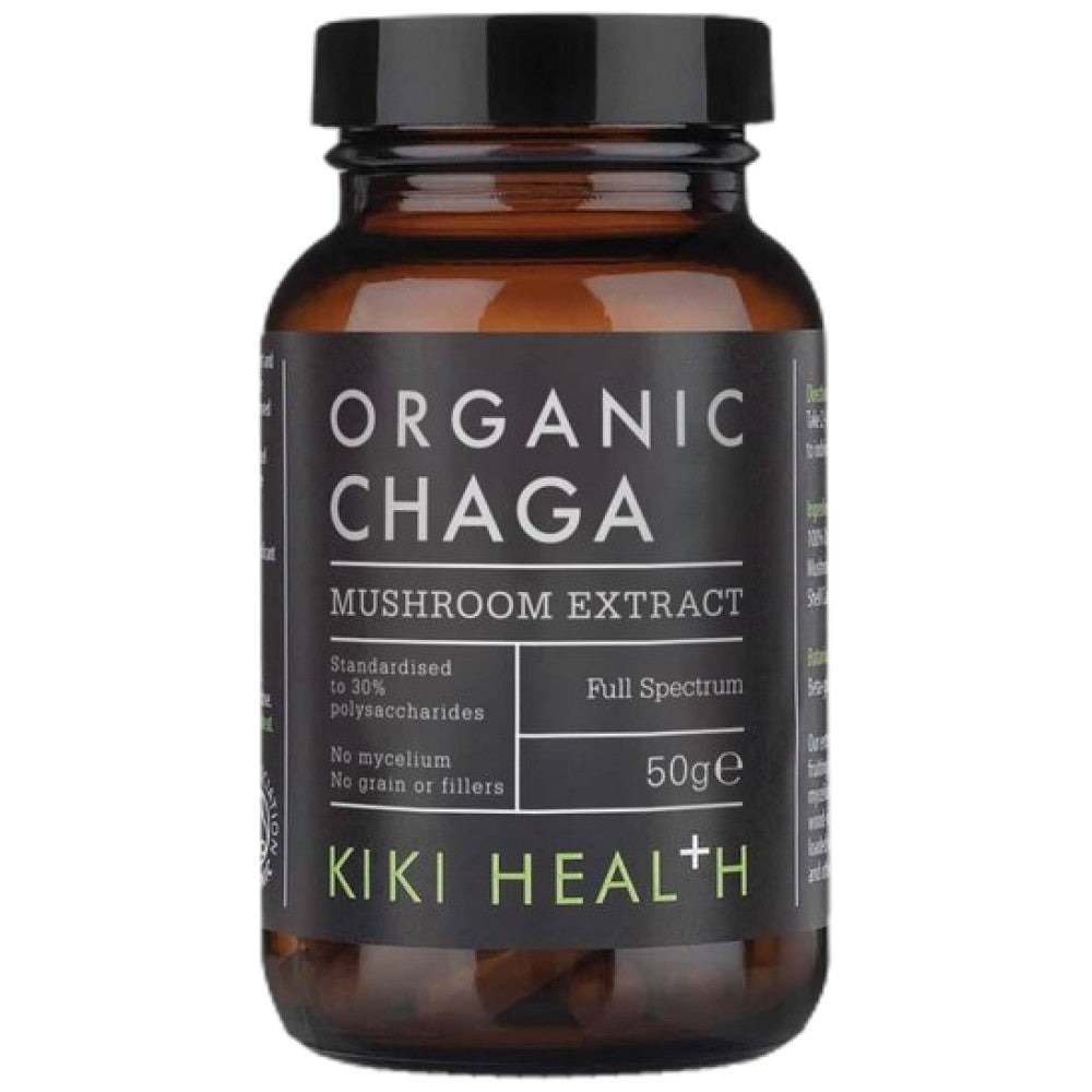 Chaga Extract Organic Powder - 50 грама - Feel You