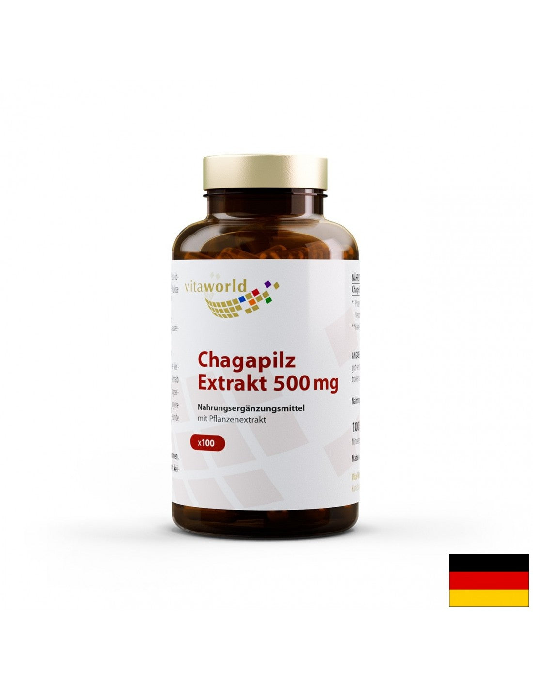 Chagapilz extrakt / Чага 500 mg, 100 капсули - Feel You