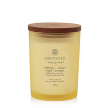 Chesapeake Bay - Strength & Energy Candle ( medium tumbler ) - 250.0g - Feel You