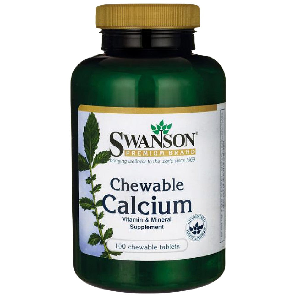 Chewable Calcium 100 Дъвчащи таблетки - Feel You