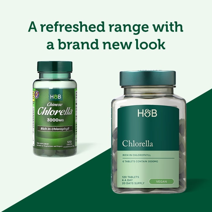 Chlorella 500 mg / Organic Chinese - 120 Таблетки - Feel You