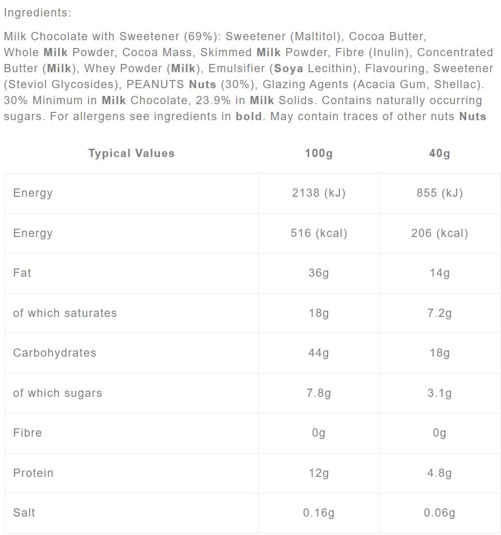 Chocaholic Peanuts - 40 грама - Feel You