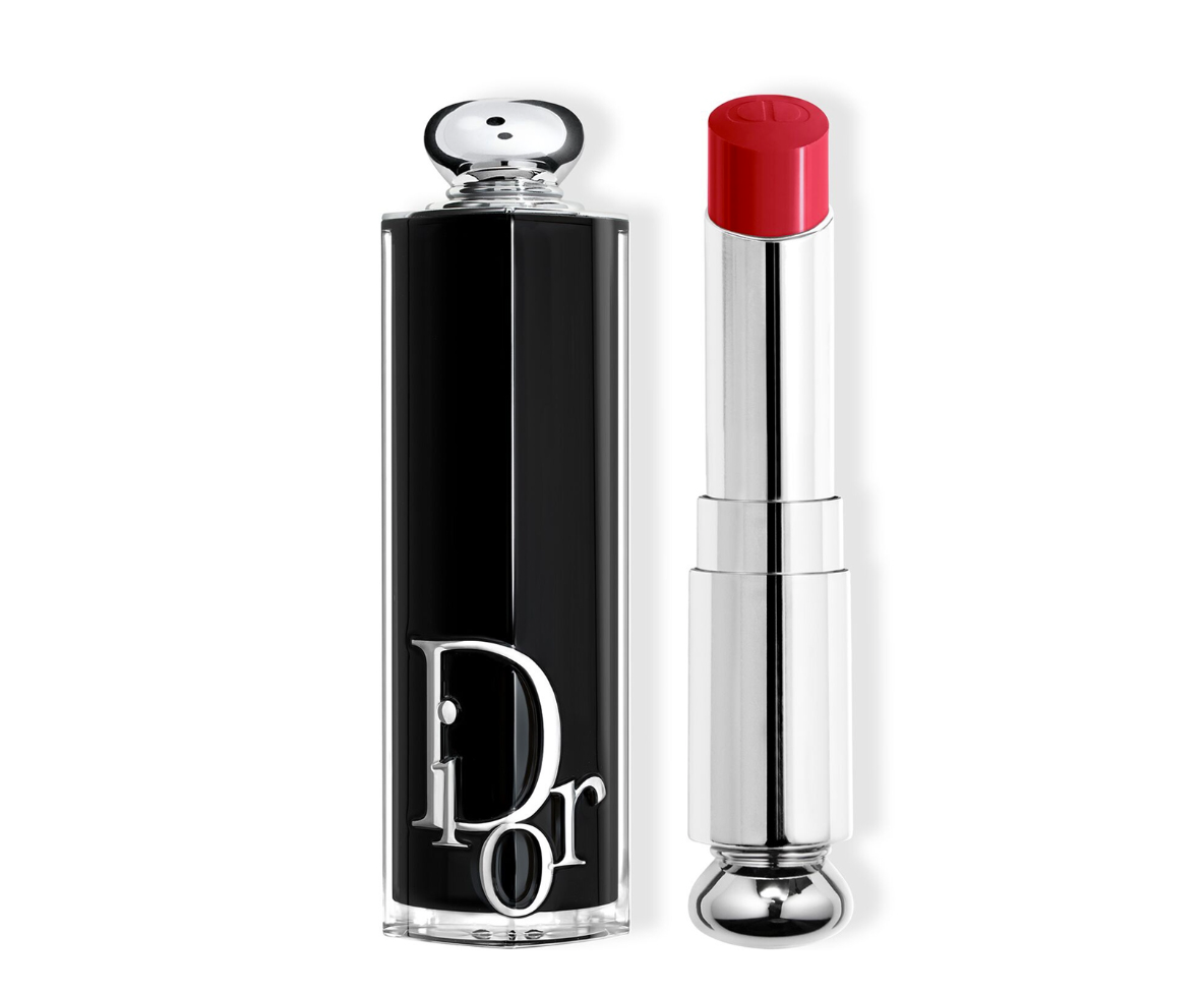 Christian Dior, Addict, Shine, Cream Lipstick, 758, Lady Red, Refillable, 3.2 g - Feel You