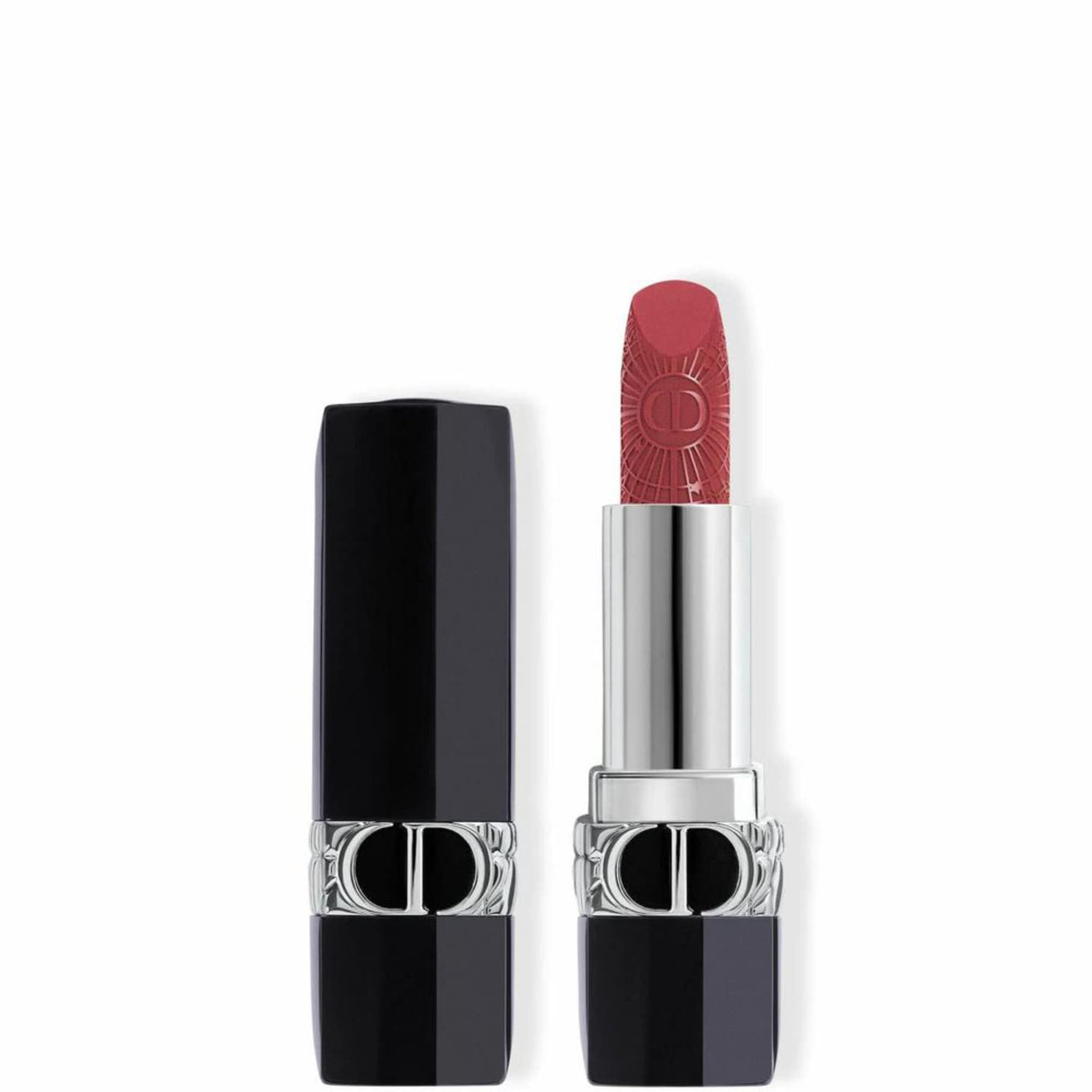 Christian Dior, Dior Rouge, Satin Finish, Cream Lipstick, 674, Midnight Rose Velvet, 3.5 g - Feel You