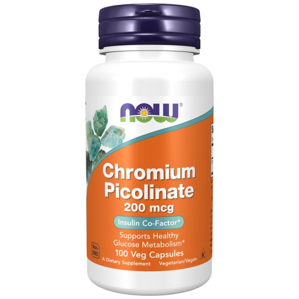 Chromium Picolinate 200 mcg - 100 капсули - Feel You