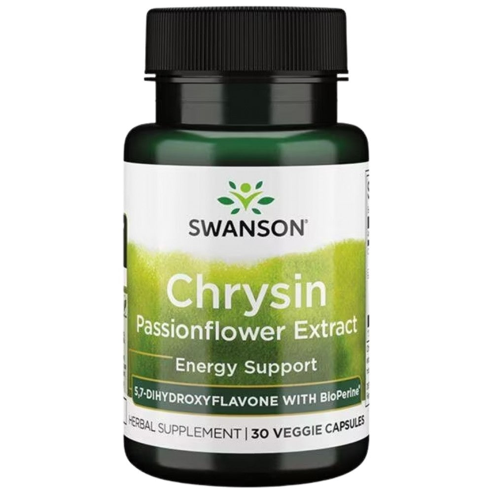 Chrysin | With Passionflower Extract - 30 капсули - Feel You
